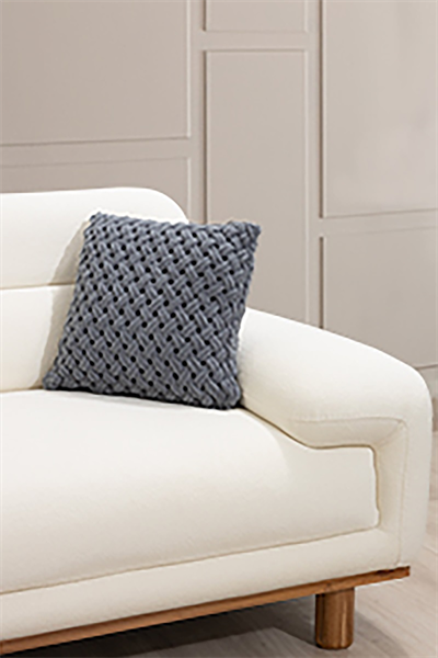 SARMAL El Örgüsü Kırlent Gri