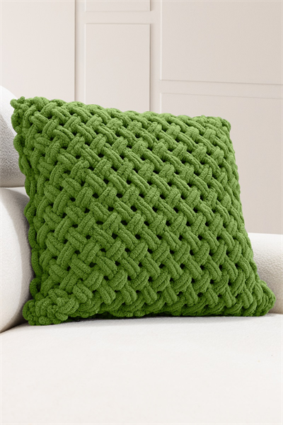 SARMAL El Örgüsü Kırlent Yeşil