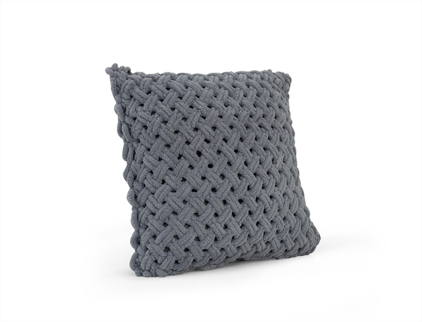 SARMAL El Örgüsü Kırlent Gri